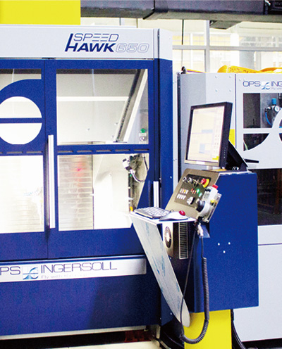 F&uuml;nf-Achsen-Hochgeschwindigkeitsfr&auml;smaschine